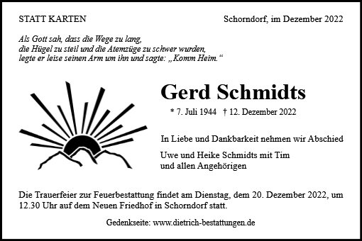 Gerd Schmidts