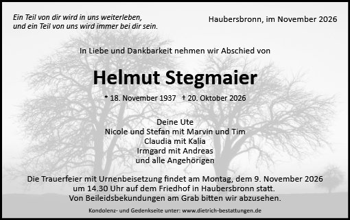 Helmut Stegmaier