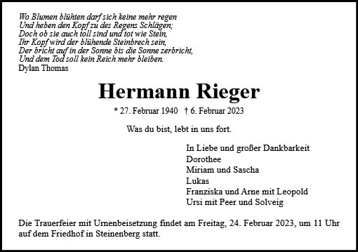 Hermann Rieger