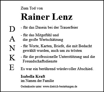 Rainer Lenz