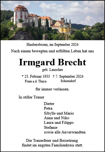 Irmgard Brecht