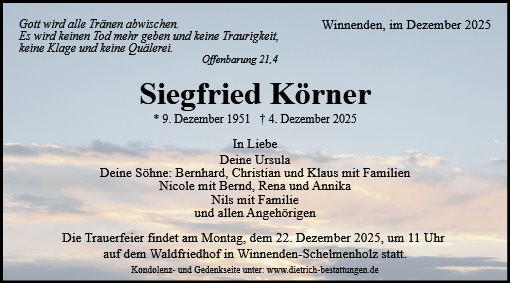 Siegfried Körner