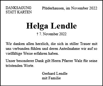 Helga Lendle