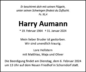 Harry Aumann