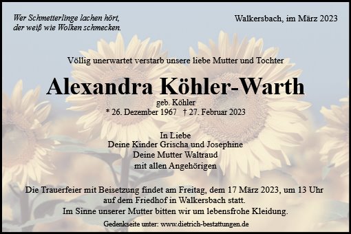 Alexandra Köhler-Warth