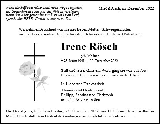 Irene Rösch