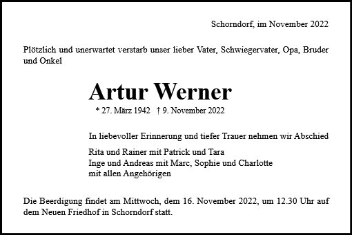 Artur Werner