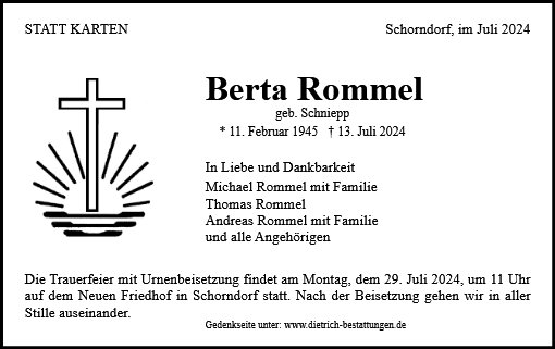 Berta Rommel