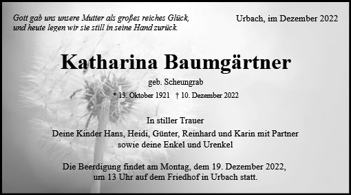 Katharina Baumgärtner