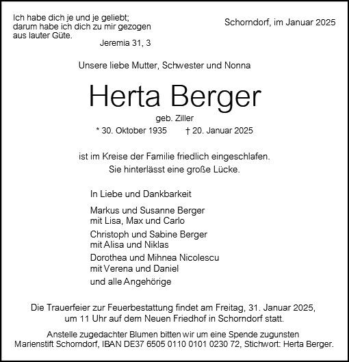 Herta Berger