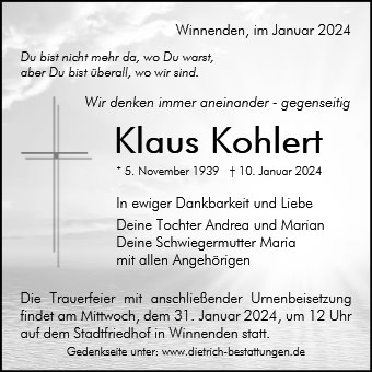 Klaus Kohlert