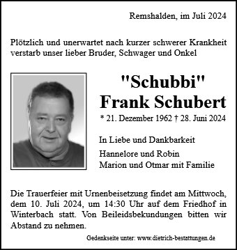 Frank Schubert