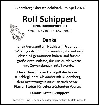 Rolf Schippert