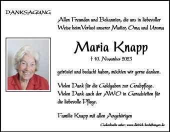 Maria Knapp