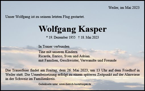 Wolfgang Kasper