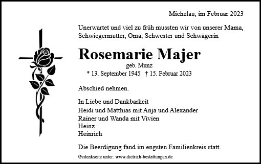 Rosemarie Majer