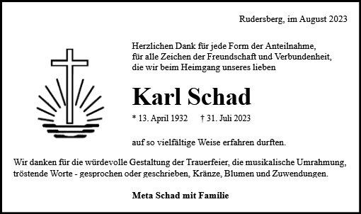 Karl Schad