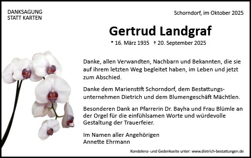 Gertrud Landgraf 