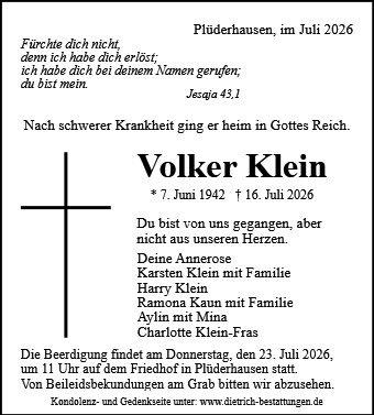 Volker Klein