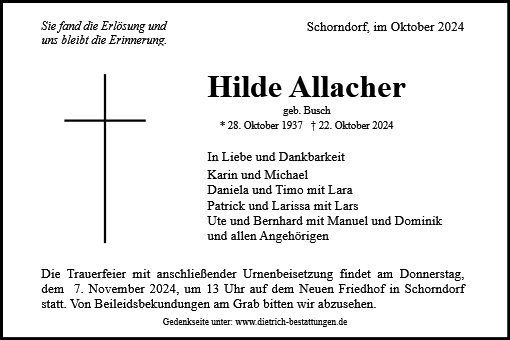 Hildegard Allacher