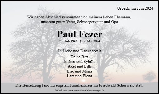 Paul Fezer