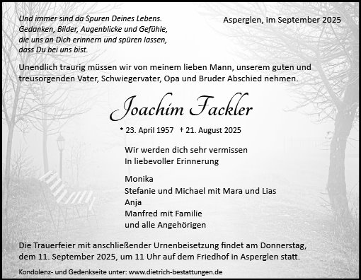 Joachim Fackler