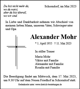Alexander Mohr