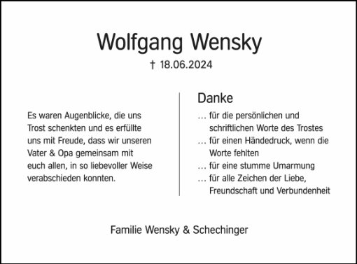 Wolfgang Wensky