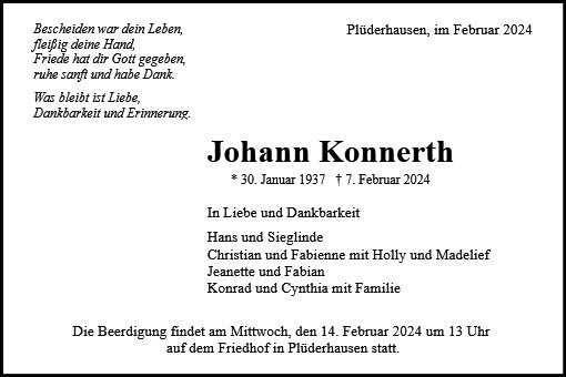 Johann Konnerth