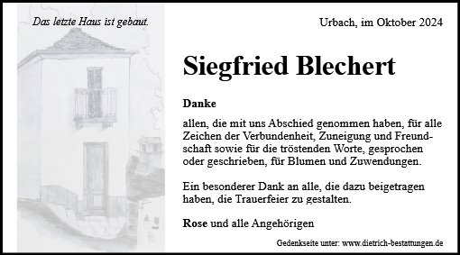 Siegfried Blechert