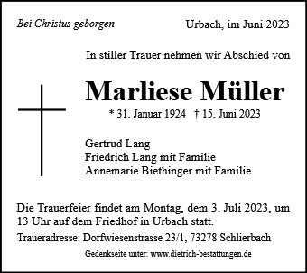 Marliese Müller