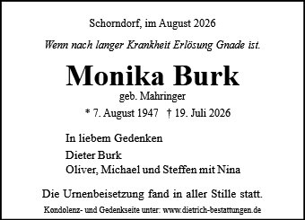 Monika Burk