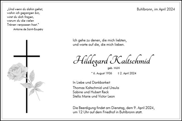 Hildegard Kaltschmid