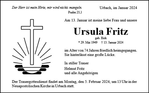 Ursula Fritz