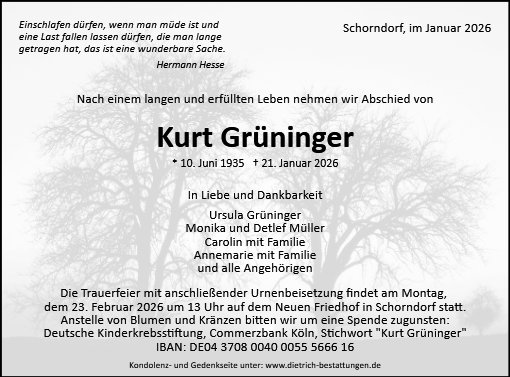 Kurt Grüninger