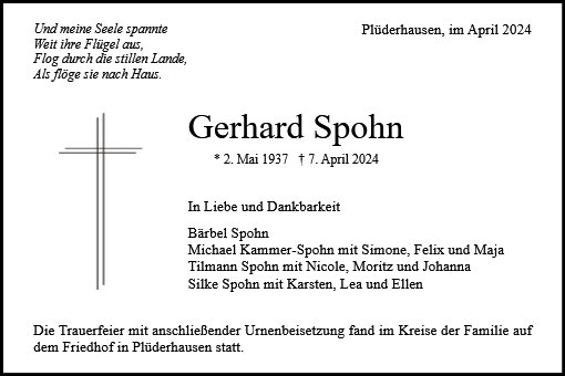 Gerhard Spohn
