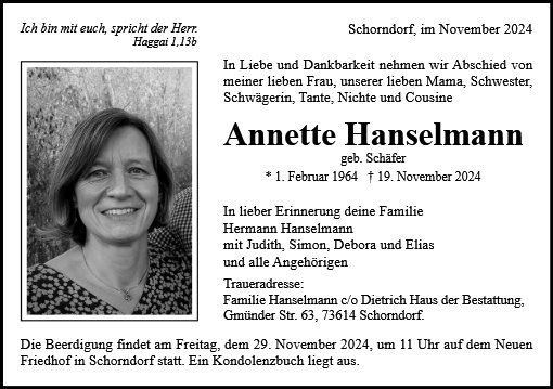 Annette Hanselmann