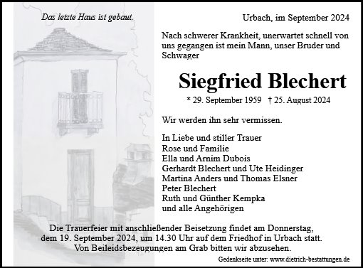 Siegfried Blechert