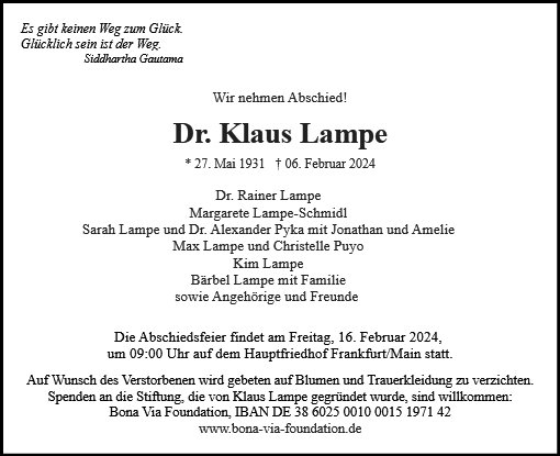 Klaus Lampe
