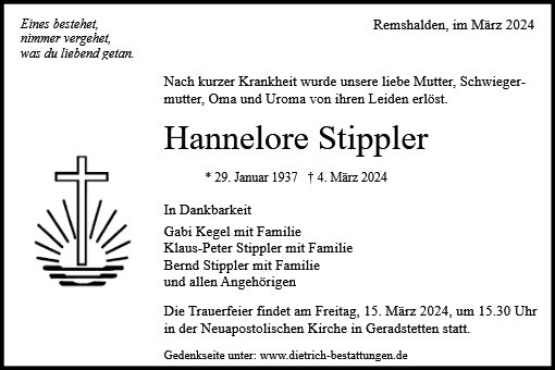 Hannelore Stippler