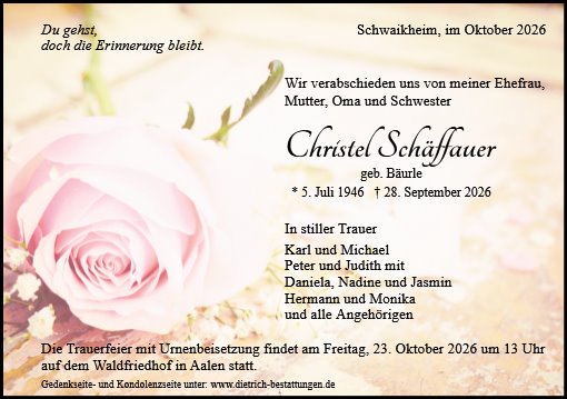 Christel Schäffauer