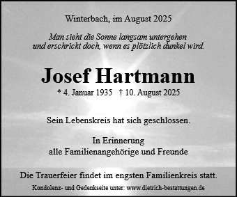 Josef Hartmann