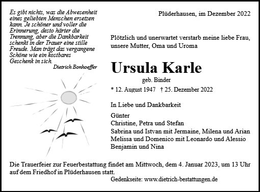 Ursula Karle