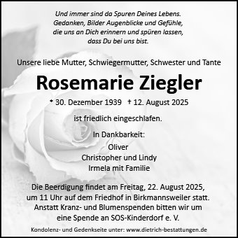 Rosemarie Ziegler