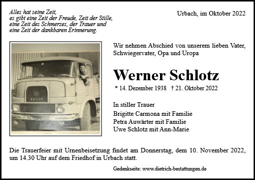 Werner Schlotz