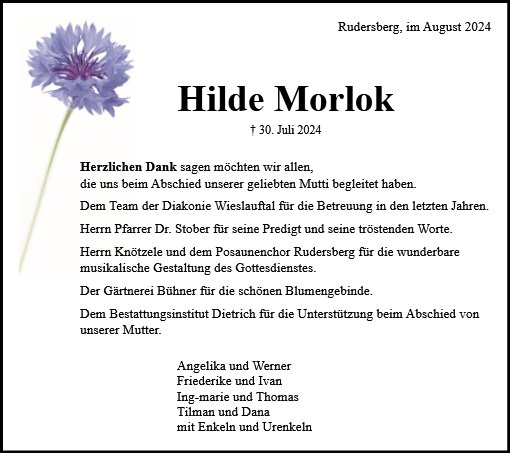 Hilde Morlok