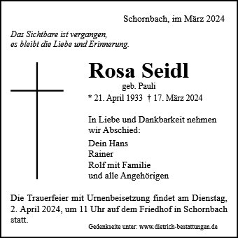 Rosa Seidl