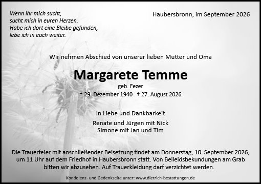 Margarete Temme