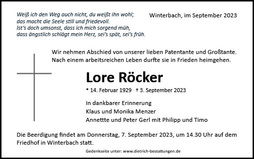 Lore Röcker