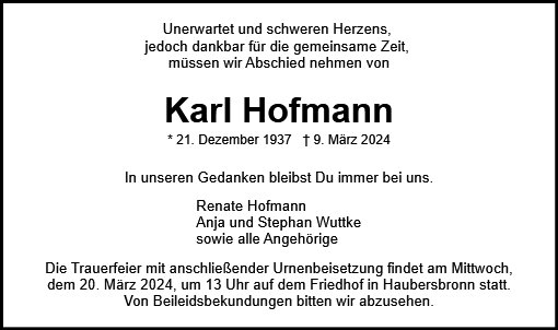Karl Hofmann